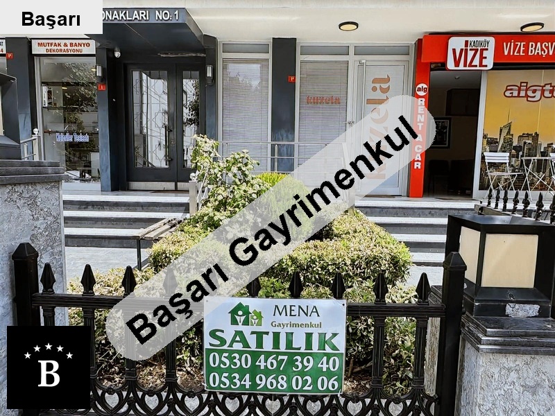 Başarı'dan merdinköy minibüse ilk paralelde depoluwc'li 38m2 net dükkan