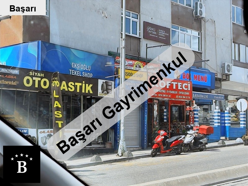 Başarı'dan bostanci mi̇nübüs si̇nde üzeri̇nde satilik dükkan
