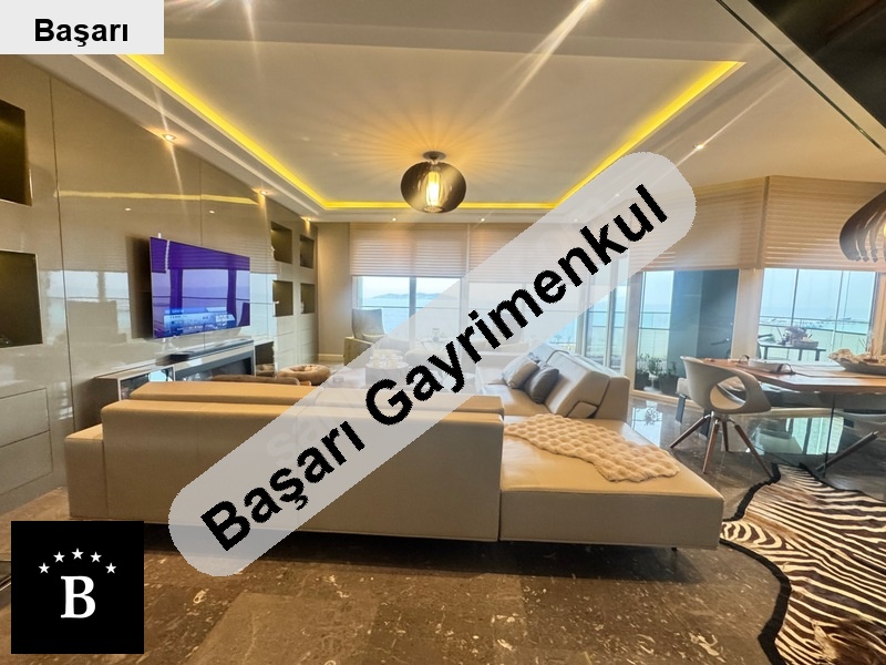 Başarı'dan bostanci sahi̇lde presti̇jli̇ bi̇na kapanmaz deniz mnz özel dubleks