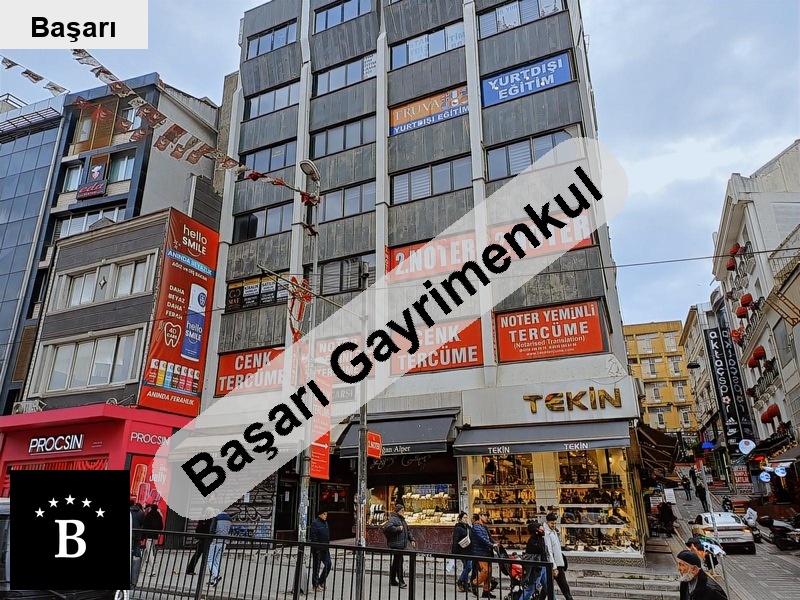 Başarı'dan kadiköy merkezde bakimli pasajda gi̇ri̇ş kat satilik ofi̇s/mağaza