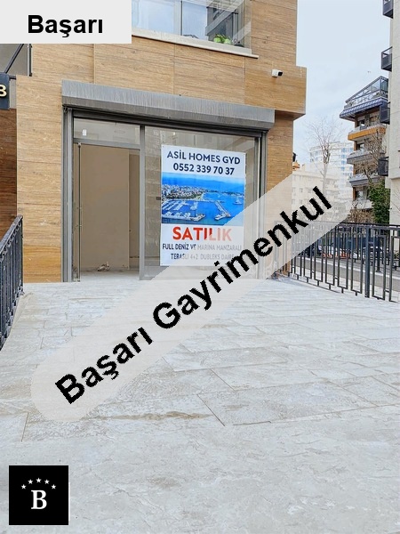 Başarı'dan fenerbahçe wyndham karşisi ön kullanimli sifir dükkan 40m2