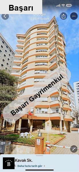 Başarı'dan 2001 yapımı 4+1 145 m2 net 182 m2 brut komple yapılı lüks daire