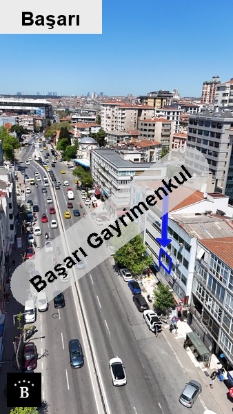 Başarı'dan kızıltoprak bağdat sinde yüksek tabela değerli tam kat ofis