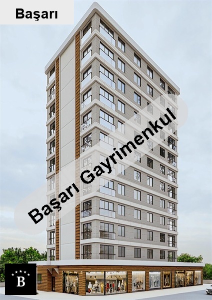 Başarı'dan yüksek tavanlı ferah  şık loft 2+1 daire şehrin kalbinde!