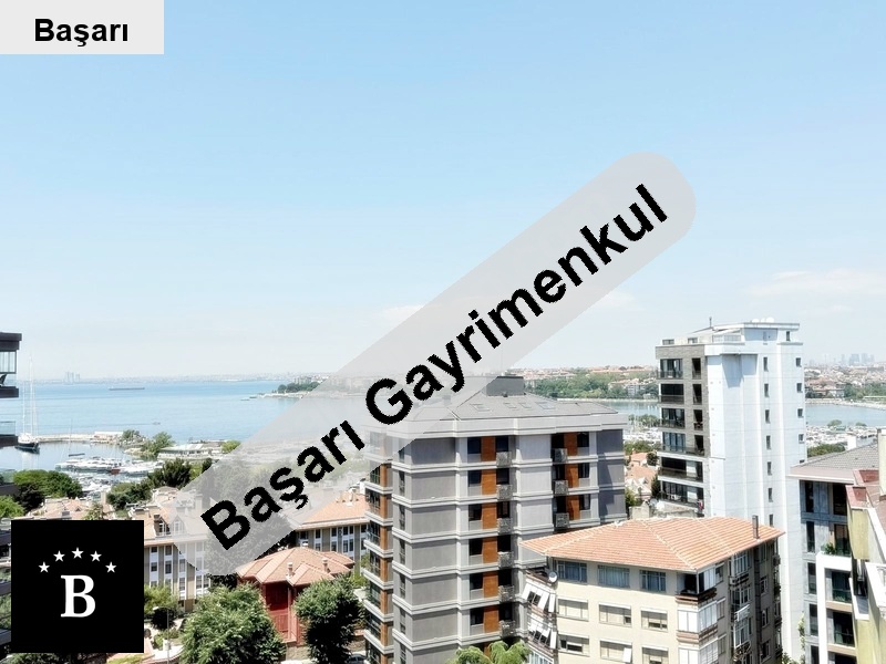 Başarı'dan fenerbahçede deniz  marina manzaralı 3+1 satılık daire