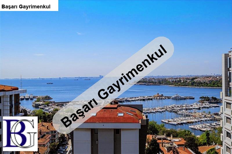 başarı'dan fenerbah&ccedil;e'de kapanmaz deni̇z marina ve adalar manzarali 420 m2 emsalsi̇z &ccedil;atı dublexi