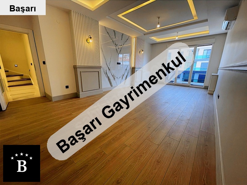 Başarı'dan ön cephe sifir ultra lüks terasli dubleks