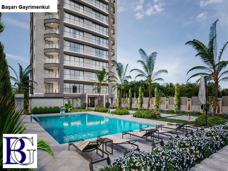 BAŞARI'DAN 7/24 g&uuml;venli̇kli̇ bi̇nada a&ccedil;ik y&uuml;zme havuzlu 166m2net 4+1