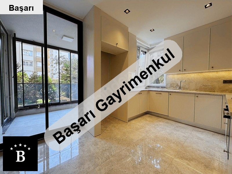 Başarı'dan  sahil 140 net m2 geniş balkonlu katta tek 4+1