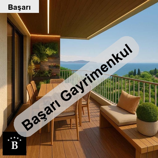 Başarı'dan deniz manzaralı mükemmel lokasyon proje satış ıyla