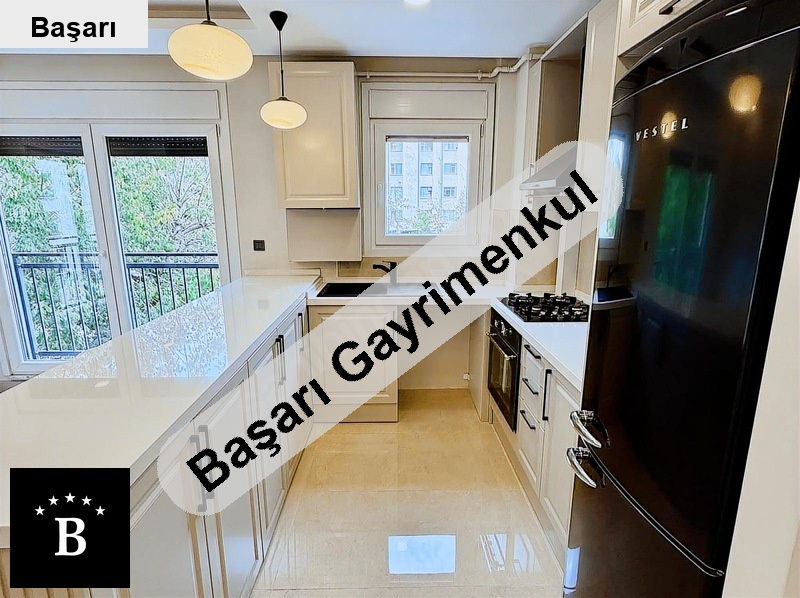 Başarı'dan ömerpaşa'da şık tasarım açık mutfak 2015 yapımı satılık 3+1